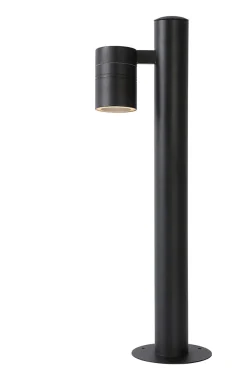 Borne extérieur ARNE-LED en acier avec 1xGU10 - Noir - Lucide