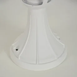 Borne extérieur en fonte Lisboa blanc IP44 E27 15W Corep