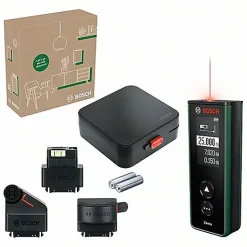 Bosch Home and Garden Zamo Set Télémètre laser 25 m avec accessoires USB-C