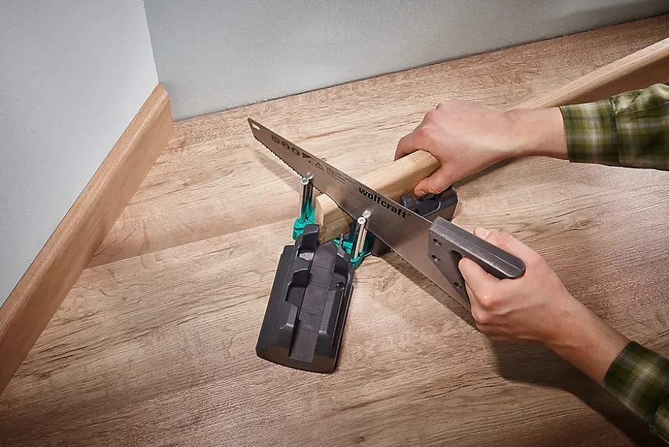Boîte à onglet - fausse équerre Wolfcraft 10 cm