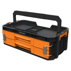 Boîte à outils vide avec tiroir en plastique Magnusson Stakkur 54 cm