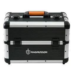 Boîte à outils vide en aluminium Magnusson 20 compartiments