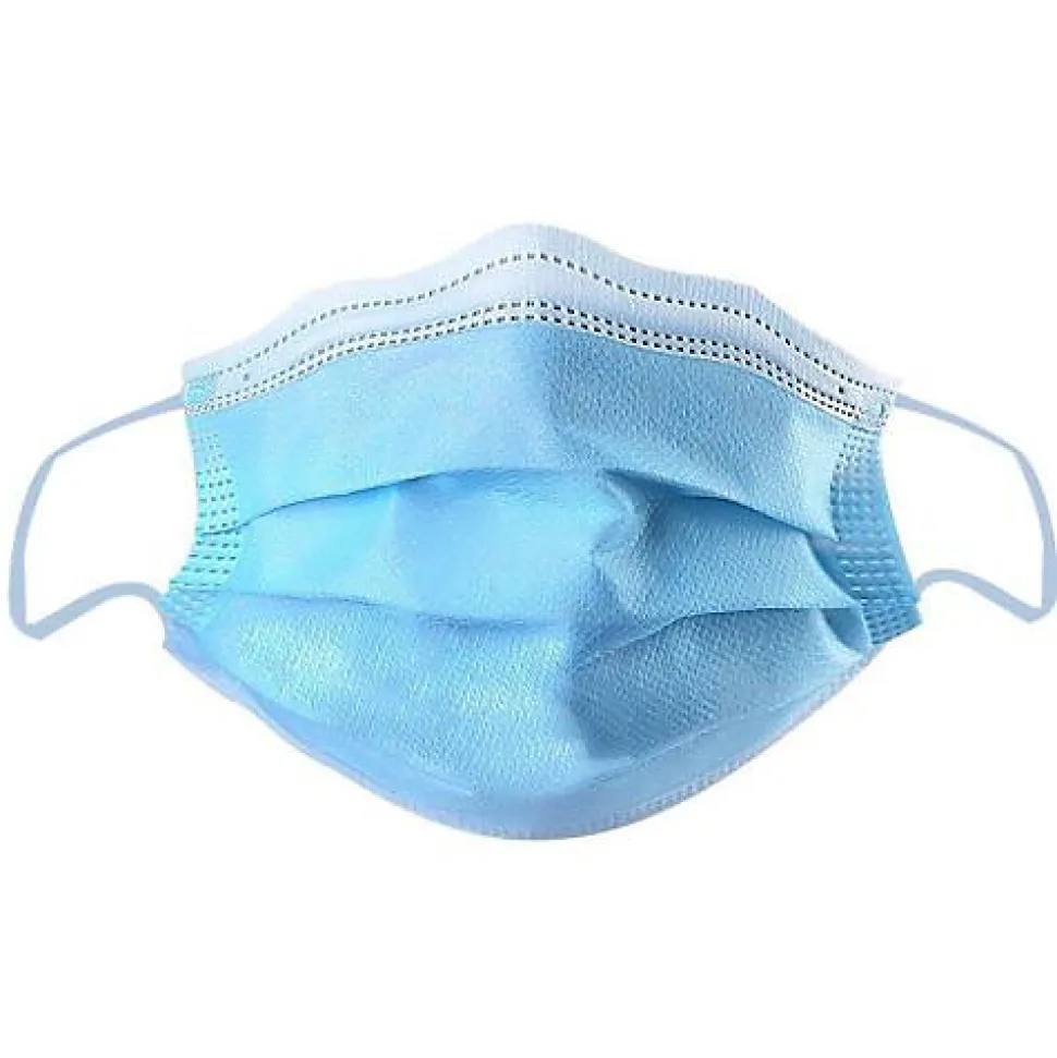 Boîte de 60 masques jetables 3 plis CE BFE supérieur à 95% - SAFE BY HANGER - MASQUES1