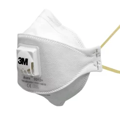 Boîte de 10 masques pliables jetables série Aura™ 9312+ FFP1 avec soupape - 3M - 7000088724