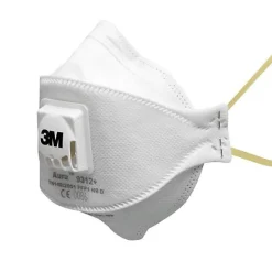 Boîte de 10 masques pliables jetables série Aura™ 9312+ FFP1 avec soupape - 3M - 7000088724