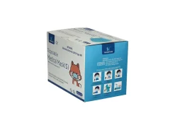 Boîte de 50 masques respiratoires jetables 3 plis type IIR pour enfant blanc - YINHONYUHE - MASQUES9