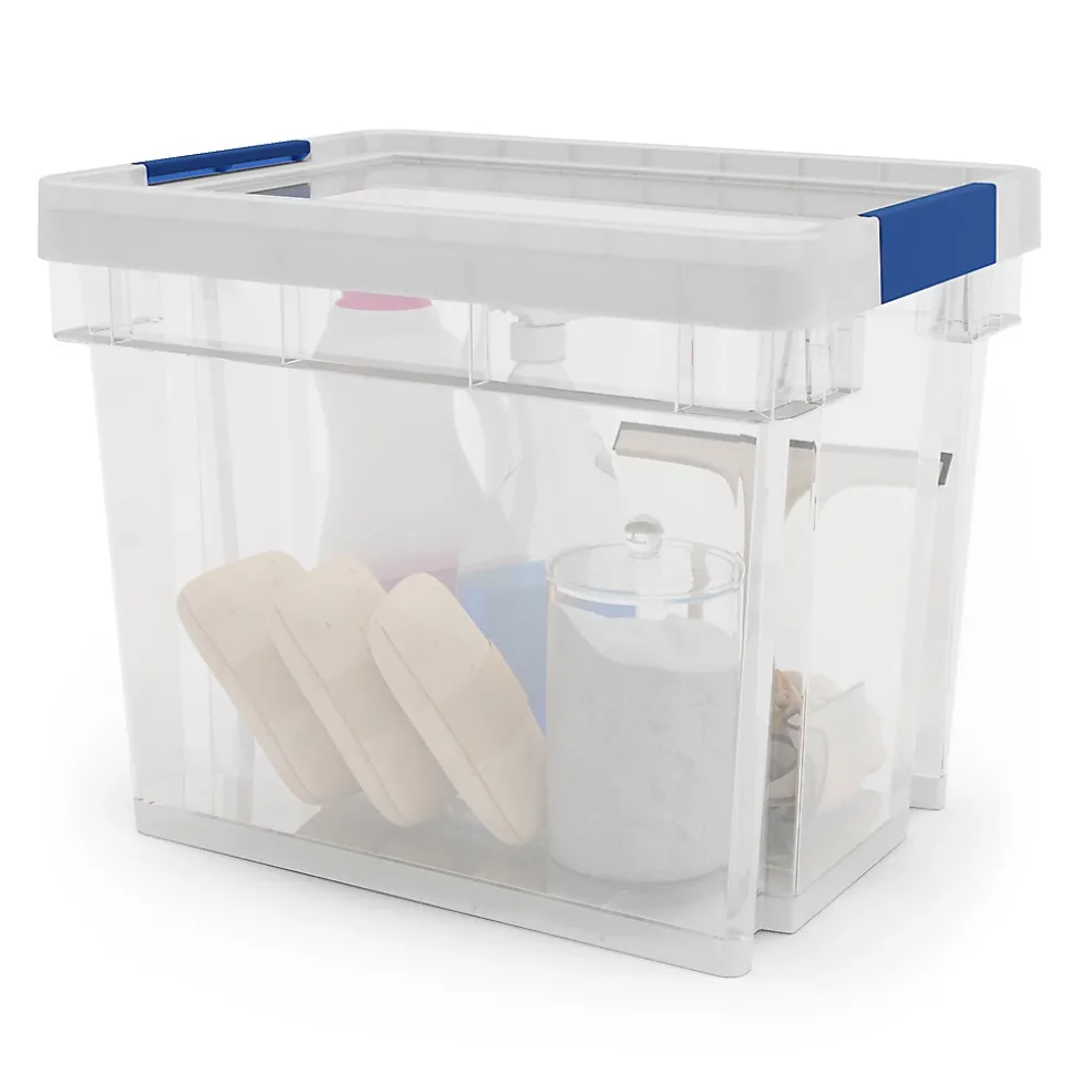Boîte en plastique Xago transparent 24 L (M)