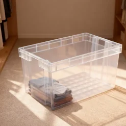 Boîte en plastique Xago transparent 94 L (XXL)