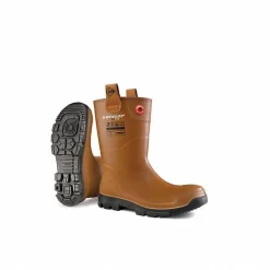Botte de sécurité fourées RIGAIR PRO FUR S5 SRA SRC CI Dunlop marron/noir P - COVERGUARD - 9RFPO90039