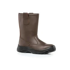Botte de sécurité fourrée en cuir Coverguard Patagonite S3 SRC CI Marron 46