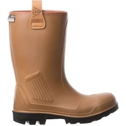 Botte de sécurité fourrée RIGAIR PRO FUR Dunlup S5 CI SRC Marron 41