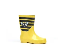 Bottes de pluie enfant Rouchette Anabel caoutchouc jaune Taille 26