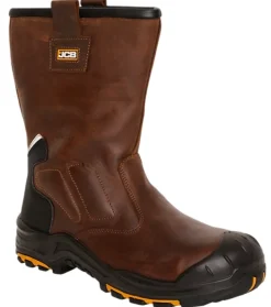 Bottes de sécurité JCB Denstone Rigger marron taille 44