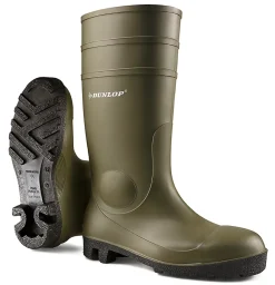 Bottes de sécurité S5 SRA vert/noir PROTOMASTOR FULL SAFETY P45 - DUNLOP - 142VP.45