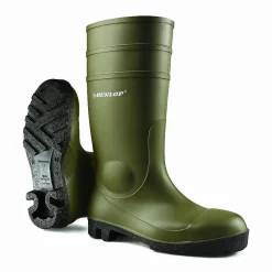 Bottes de sécurité S5 SRA vert/noir PROTOMASTOR FULL SAFETY P45 - DUNLOP - 142VP.45