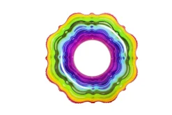 Bouée design arc-en-ciel Bestway ⌀1,15m