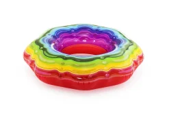 Bouée design arc-en-ciel Bestway ⌀1,15m