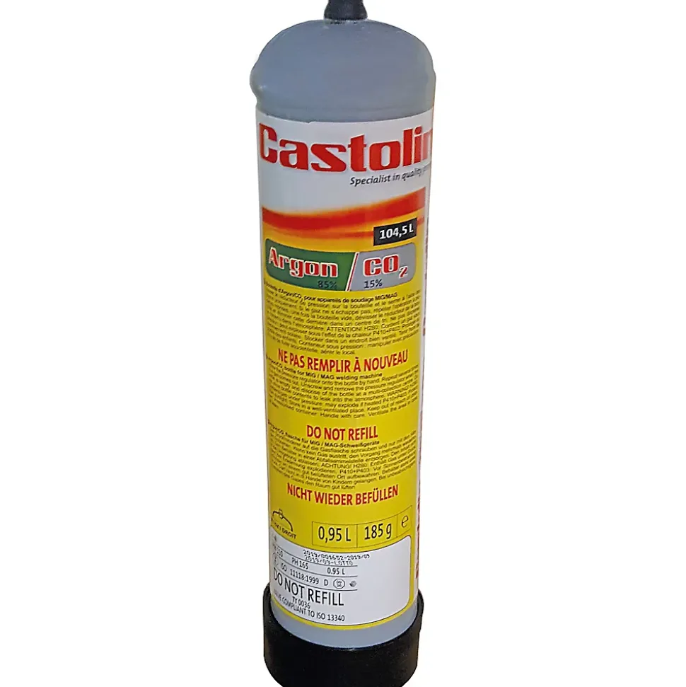 Bouteille d'argon/CO2 pour soudage Castolin 110L
