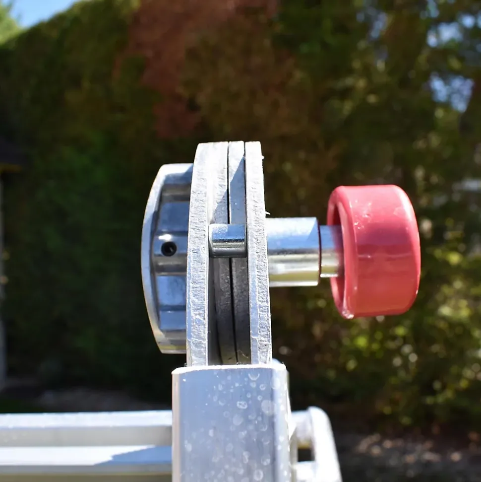 BPS Échelles télescopiques multifonctions Échelle en aluminium Escabeau 150 kg Load Certifiée EN131 4.10 m