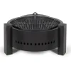 Brasero - LIVOO - DOC286 - Surface de cuisson 47,5 cm - Acier peint noir