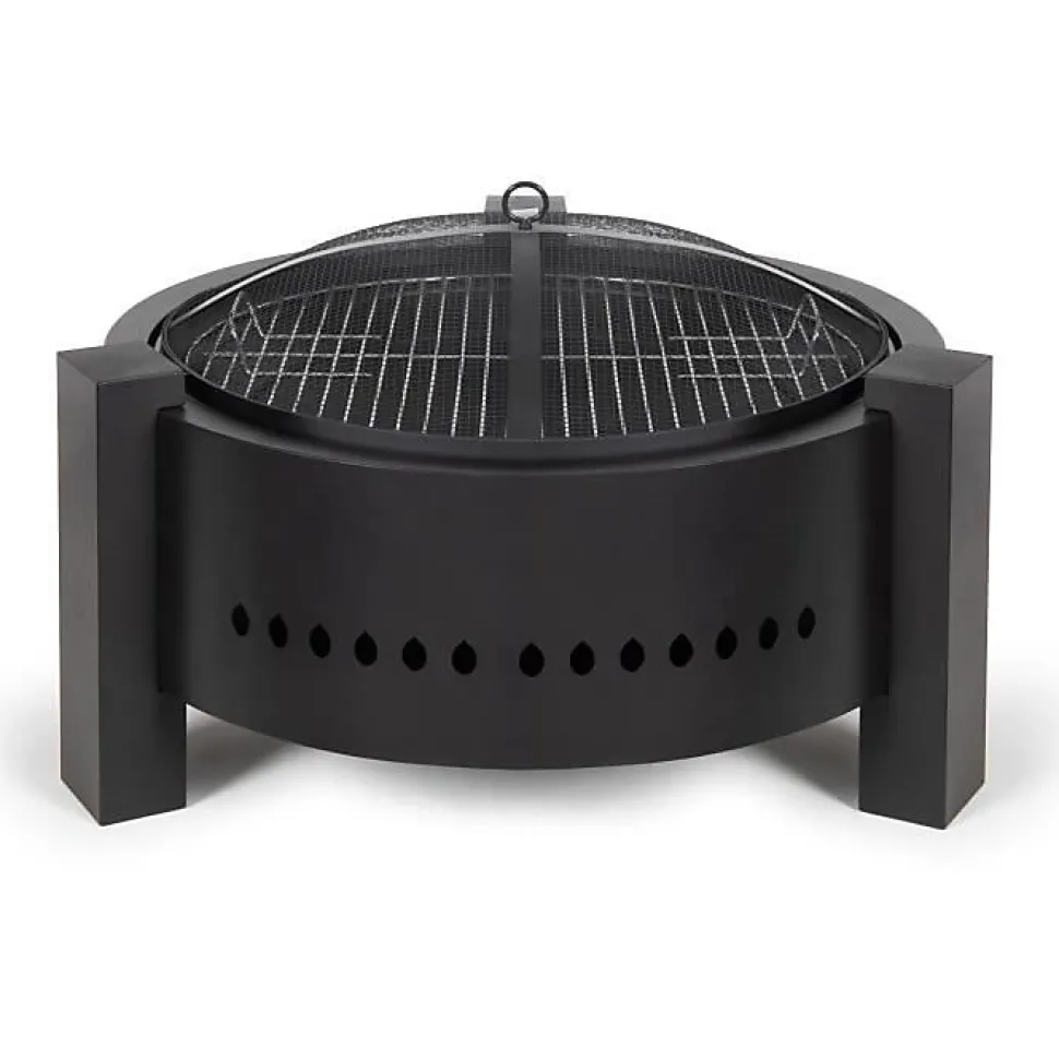 Brasero - LIVOO - DOC286 - Surface de cuisson 47,5 cm - Acier peint noir