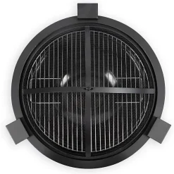 Brasero - LIVOO - DOC286 - Surface de cuisson 47,5 cm - Acier peint noir