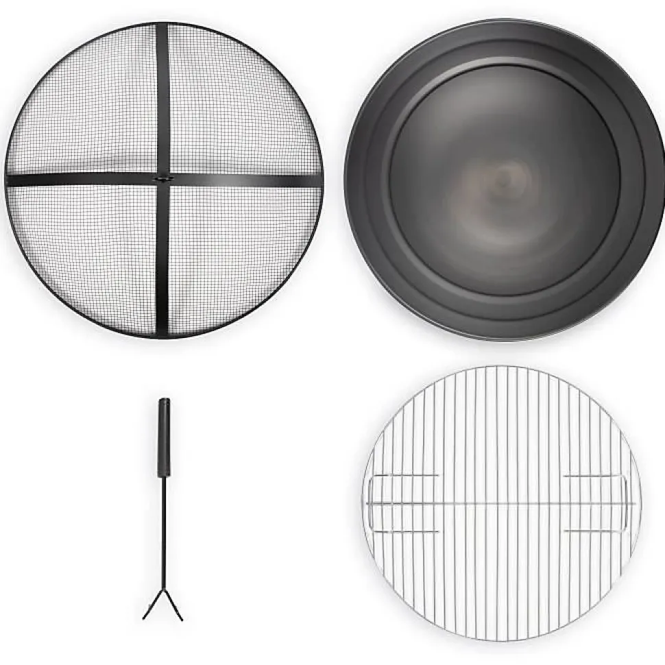 Brasero - LIVOO - DOC286 - Surface de cuisson 47,5 cm - Acier peint noir