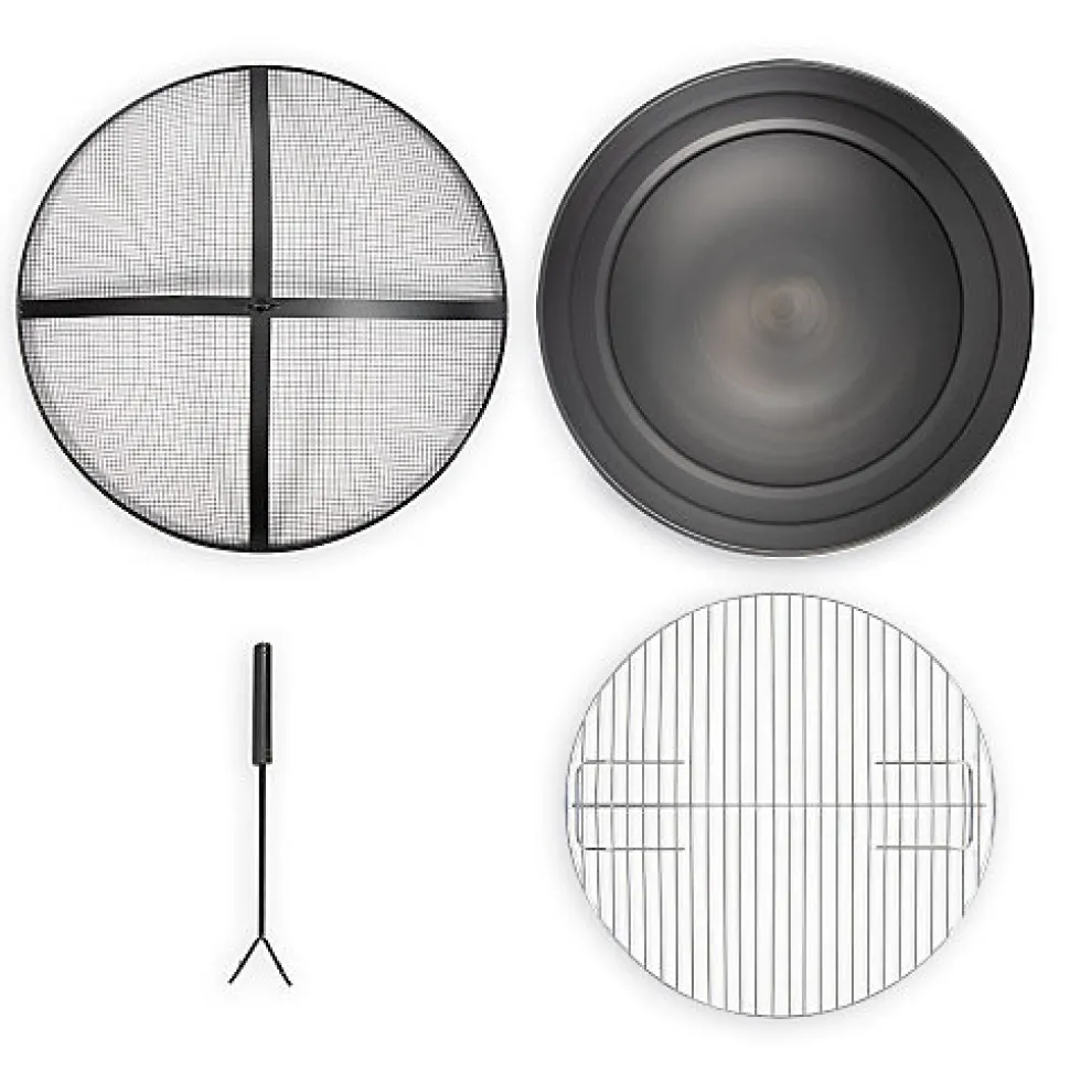 Brasero - LIVOO - DOC286 - Surface de cuisson 47,5 cm - Acier peint noir