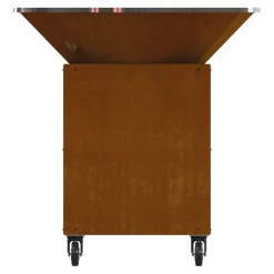 Brasero B.B.O Ø.98 x 98 x 105 cm cognac Oyat Pontaillac 98 Pro