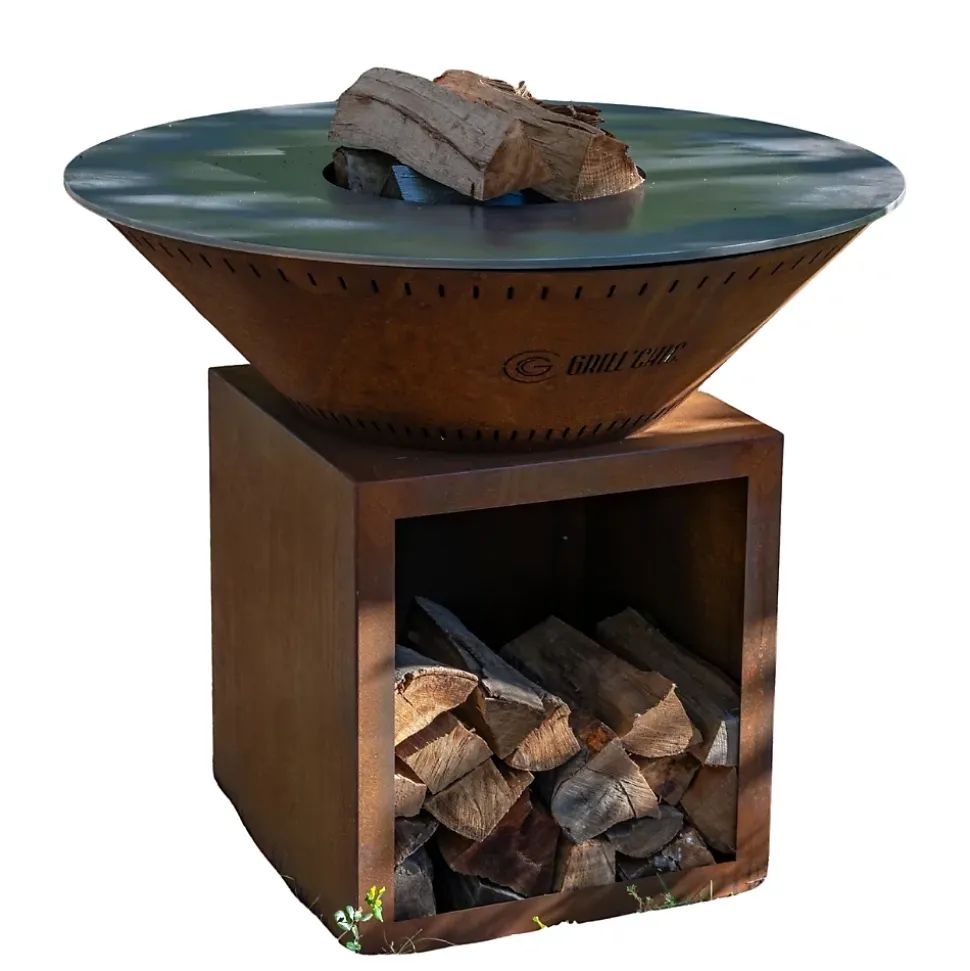 Brasero Classique Corten 103 Double Cuve