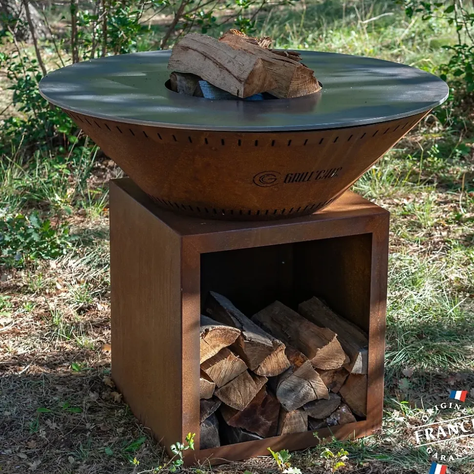 Brasero Classique Corten 103 Double Cuve