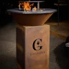 Brasero de cuisson en acier corten Ø.75 cm Gueuleton