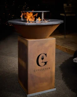 Brasero de cuisson en acier corten Ø.75 cm Gueuleton
