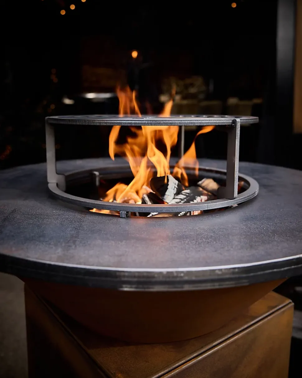 Brasero de cuisson en acier corten Ø.75 cm Gueuleton