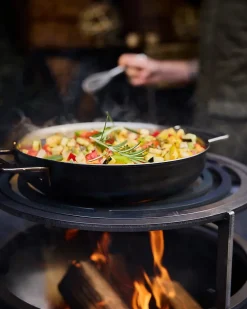 Brasero de cuisson en acier corten Ø.75 cm Gueuleton
