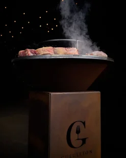 Brasero de cuisson en acier corten Ø.75 cm Gueuleton