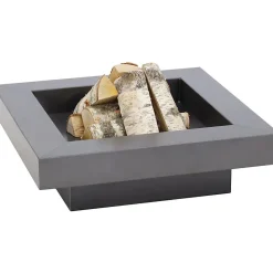 Brasero en acier plateau design 70 cm