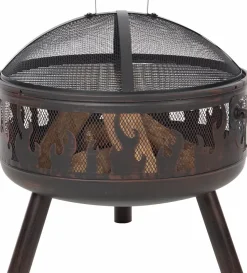 Braséro Décoratif Blazer avec grille et tisonnier