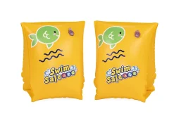 Brassard de natation Bestway pour enfant de 3 à 6 ans l.25 x l.15 cm jaune vendu par 2