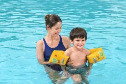 Brassard de natation Bestway pour enfant de 3 à 6 ans l.25 x l.15 cm jaune vendu par 2
