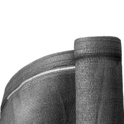 Brise vue toile en rouleau haute densité Occultation très élevée (350gr/m²) H 1m93 longueur 20M - Gris anthracite