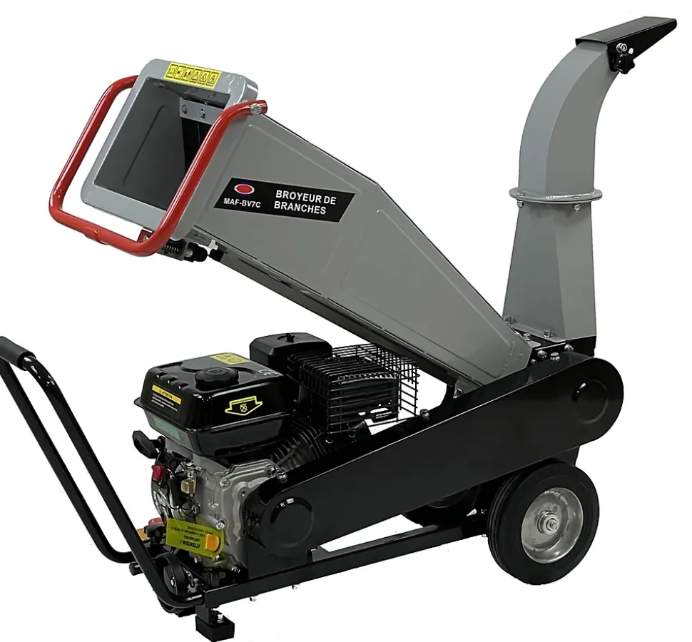 Broyeur de branches 7CV à rotor - 80 maxi Pack Complet