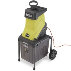 Broyeur de végétaux électrique filaire 2500 W, branche maxi 45 mm, bruit 106,5 dB(A), collecte 40 L, Ryobi RSH2545B