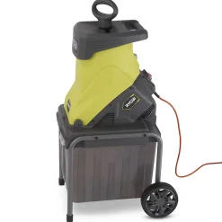 Broyeur de végétaux électrique filaire 2500 W, branche maxi 45 mm, bruit 106,5 dB(A), collecte 40 L, Ryobi RSH2545B