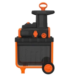Broyeur de végétaux électrique filaire 2800 W, branche maxi 45 mm, bruit 80 dB(A), collecte 45 L, Black+Decker BEGAS5800-QS