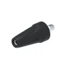 Buse jet réglable rotative pour nettoyeur haute pression Erbauer noir