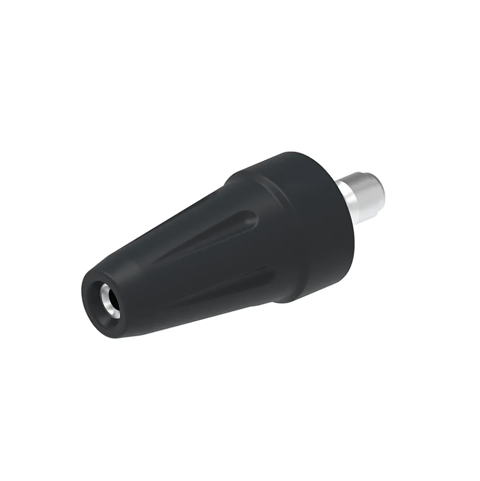 Buse jet réglable rotative pour nettoyeur haute pression Erbauer noir