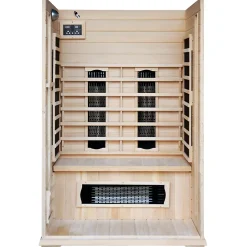 Cabine de sauna luxe infrarouge 2 places - NARVIK