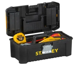 Caisse à outils vide cadenassable plastique Stanley 30 cm