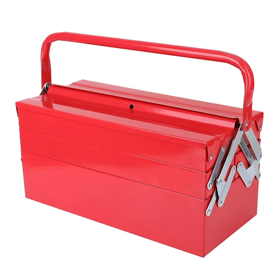 Caisse à outils vide en métal Performance Power 43 cm